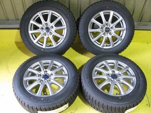 [107768-F]展示未使用!! EXSTEER 15インチアルミホイール 6J 5H PCD114.3 国産ノーストレック 195/65R15 ノア/ヴォクシー ステップワゴン他