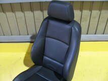 [103335-G]BMW 120iクーペ（E82） 純正 レザーシート 黒革 運転席（右側） 電動シート 中古品 動作良好_画像5