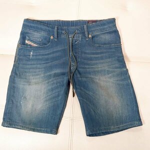 ディーゼル ジョグジーンズ WAYKEESHORT-NE 0837T 28 加工スウェットショートパンツ DIESEL JOGG JEANS