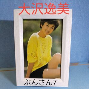 ☆大沢逸美☆額装品/切り抜き/文庫本/写真集/当時物/水野きみこ/昭和/歌手/タレント/女優/80年代/17歳/アイドル40年