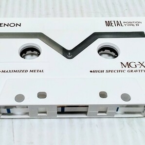 当時物 メタルカセットテープ DENON MG-X 90 メタルテープ カセットテープ 使用済み 中古の画像7