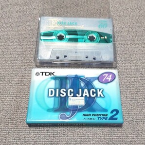 TDK DISC JACK カセットテープ 74 ハイポジTYPE2 新品未開封品 おまけの画像1