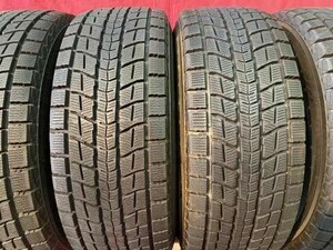 送料無料　２８５／６０Ｒ１８　ダンロップ　ウィンターマックス　ＳＪ８　２０１９年製　４本セット　イボ付