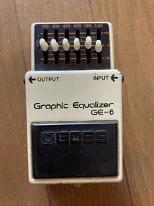 BOSS Equalizer GE-6 ジャンクイコライザー 