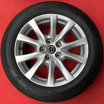 MAZDA アテンザ GJ 系 純正 5スポーク ホイール17インチ×7.5J 114.3 5穴 +50 BRIDGESTONE REGNO GR-X2 225/55R17ラジアル4本。_画像4