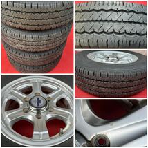 WEDS ADVENTURE 15インチ×6J+33 PCD139.7 6穴HANKOOK 195/80/15C 107/105Lラジアル4本。 ハイエース レジアスエース グランドハイエース他_画像10