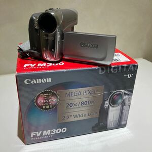 動作未確認ジャンク品 Canon キャノン FV M300 デジタルビデオカメラ 同梱不可 HON-Z-61