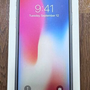 iPhone X 256GB SIMフリー版スペースグレイ 新品同様美品完全動作品 