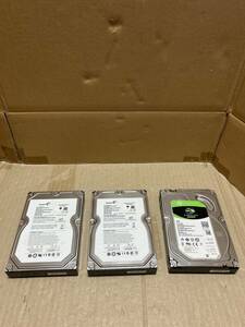 Seagate.ST3500620AS(2個)、SEAGATE.2TB.ST2000DM006、ハードディスク、説明にご覧ください