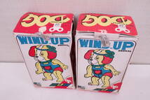 ブリキ 犬 おもちゃ 箱付き 2点セット WIND-UP ANIMAL DOG ゼンマイ式 北京玩具 M03017T_画像7