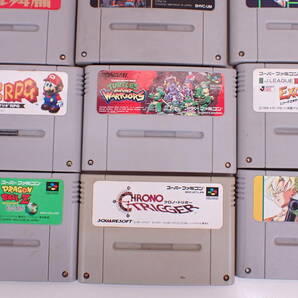 1円~ Nintendo 任天堂 スーパーファミコン スーファミ 本体 ソフト 大量まとめセット マリオ ドラゴンボール ロックマン A03099Tの画像8
