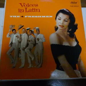 ☆★☆美品！良品！☆格安!! 米CAPITAL原盤　4 FRESHMEN/VOICES IN LATIN★☆T-922☆匿名配送☆★☆