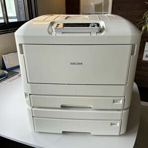 【通電確認済み】RICOH SP C750リコー カラーレーザープリンター 複合機 コピー機の画像1