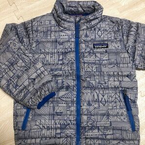 patagonia ダウンジャケット 青