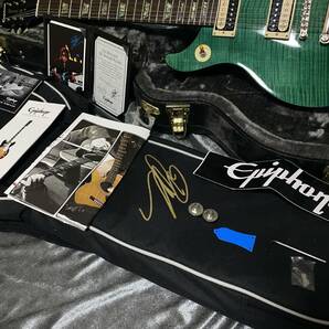 ★認定書・ハードケース付き 送料無料 Epiphone Tak Matsumoto DC Standard Plus Top B'z,松本孝弘シグネチャーモデル 即決特価の画像3