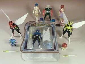 バンプレスト　夢戦士ウイングマン　全6種　アクションフィギュア　景品　1999