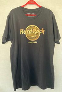 Hard Rock CAFE BLACK COZUMEL size L半袖 Tシャツ着丈76㌢肩幅約50㌢身幅約54㌢袖丈約21㌢