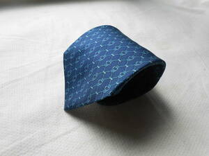 E27 beautiful goods Hermes total pattern pattern wonderful thick necktie navy blue 