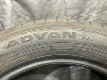 バリ溝 ヨコハマ 225/55R18 ADVAN V51 2本セット 中古タイヤ 2022年製 225/55-18 エルグランド デリカD5 アウトランダー_画像6