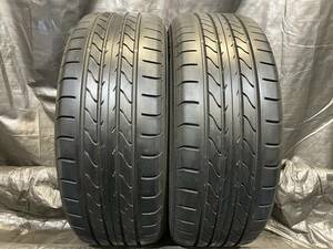 極上品 ヨコハマ 215/55R17 ADVAN A10 2本セット バリ溝 2020年製 中古タイヤ 215/55-17 カムリ クラウン オデッセイ など