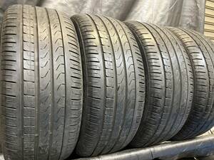 ピレリ 225/45R17 P7 4本セット 中古タイヤ 225/45-17 オーリス Aクラス ゴルフ など