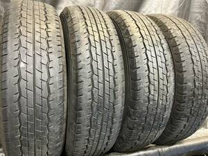 極上品 ダンロップ 195/80R15 107/105L SP175N 4本セット 中古タイヤ 2022年製 195/80-15 ハイエース キャラバン