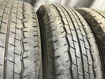 極上品 ダンロップ 195/80R15 107/105L SP175N 4本セット 中古タイヤ 2022年製 195/80-15 ハイエース キャラバン_画像3