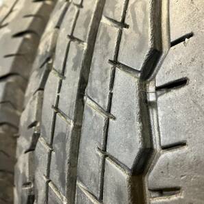 極上品 ダンロップ 195/80R15 107/105L SP175N 4本セット 中古タイヤ 2022年製 195/80-15 ハイエース キャラバンの画像8