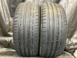 ブリヂストン 225/45R17 POTENZA S001☆ RFT 2本セット 中古タイヤ 225/45-17 BMW 1シリーズ 2シリーズ など