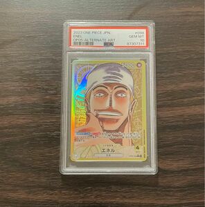 ワンピース　カード　ルフィ　エネル　リーダーパラレル　PSA10 新時代の主役