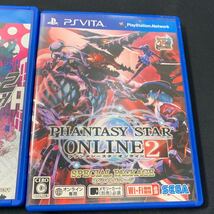 ★PSVITA ファンタシースターオンライン2 スペシャルパッケージ ダンガンロンパ 1・2 リロード ソフト 2本セット 起動 プレイ確認済み★_画像3