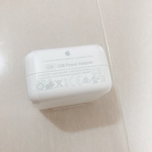 新品 Apple 純正 ACアダプタ ケーブル A1357 10W USB 充電器 iPhone iPad iPod 使用可能_画像3