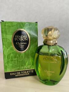 Christian Dior クリスチャンディオール TENDRE POISON タンドゥル プワゾン EAU DE TOILETTE オードトワレ 50ml 定形外発送は350円　残多