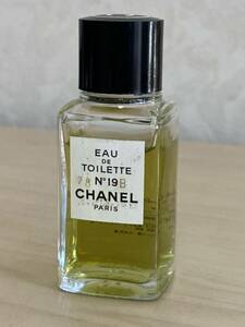 CHANEL EDT No19 オードトワレ 19ml シャネル ミニ香水 残量たっぷり　ボトル　EDT 定形外発送は220円