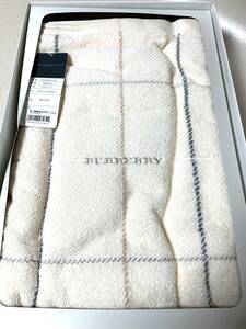 BURBERRY バーバリー タオルケット 140x200cm 綿100％ 西川産業 日本製 髙島屋 未使用