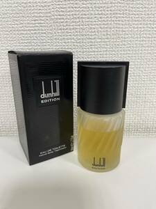 【F-13535】 dunhill EDIITION EAU DE TOILETTE 50mL Natural Spray 残7～8割 ヴァポリザター ダンヒル エディション オードトワレ 香水