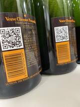 【F-14215】 未開栓 Veuve Clicquot BRUT 4本セット ヴーヴクリコ イエローラベル ブリュット 250周年記念 シャンパン 750ml 12% 果実酒_画像7