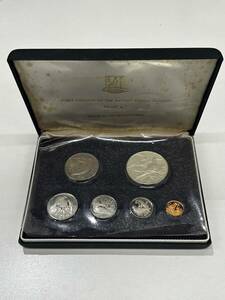 【TJ-3449】プルーフ貨幣セット アイスランド 1973年 コイン 外国記念硬貨 銀貨 ケース付き 外国貨幣 コレクション