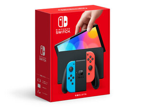 【訳あり外箱損傷】Nintendo Switch 有機ELモデル Joy-Con(L) ネオンブルー/(R) ネオンレッド 新品未使用 本体 任天堂スイッチ Neon