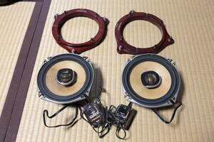 【中古】carrozzeria 17cmスピーカー TS-J17A/N-1769J　ツイーター／バッフル等