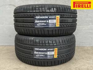 新品2本 送料込￥２６４００ピレリ PIRELLI DRAGON SPORT 2022年製 235/35R19 91Y XL