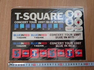 T-SQUAREステッカー1997CONCERT TOUR「BLUE IN RED」