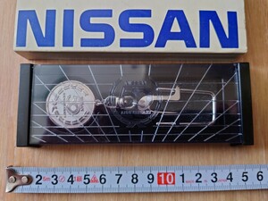 日産自動車50周年記念キーホルダーNISSAN NISMOスカイラインフェアレディZ 1983年昭和58年 西部警察