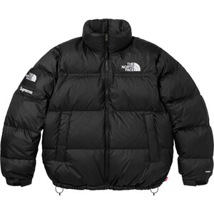 24SS Supreme The North Face Split Nuptse Jacket Black Small おまけ付き 新品未使用 国内正規品 ブラック 黒 Sサイズ