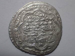 ムザッファル朝 2ディナール銀貨 シャー・シュジャー（1359 - 1384年）TypeH 中東 イスラム イラン アンティークコイン