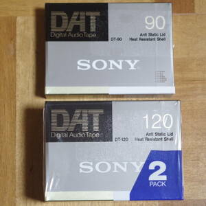 即決！送料無料！新品！SONY DATテープ 3本セット DT-90RN/DT-120RN/日本製/デジタルオーディオテープ/高密度デジタル記録/耐熱構造/ソニー