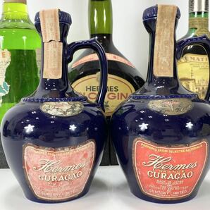 古酒 ヘルメス オレンジキュラソー BOLS メロンリキュール SLOE GIN MATEUS 5本セットの画像2