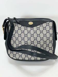 【1円スタート】GUCCI グッチ PLUS GGスプリーム ショルダーバッグ ショルダーベルト切れ