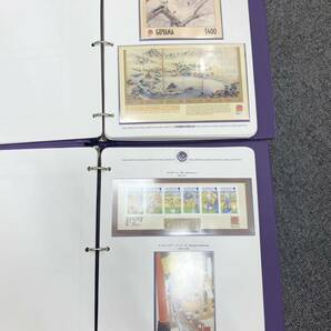 日本国際切手展2001 記念切手コレクション PHILA' NIPPON STAMP COLLECTION 郵趣サービス社 112リーフ 2冊セット コレクション保管品の画像4