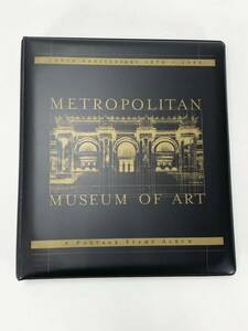 125TH ANNIVERSARY 1870〜1995 METROPOLITAN MUSEUM OF ART 未使用切手 コレクション保管品